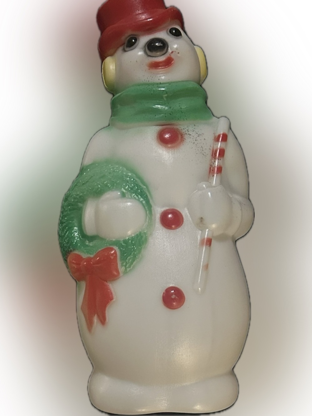 Vintage Empire Snowman Blow Mold 1988 lighted plastic (no light)